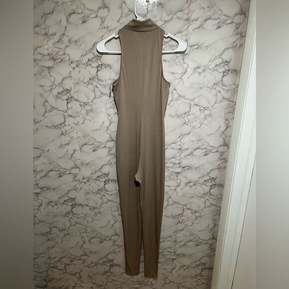 Nicholas Striped Mock Neck Jumpsuit - Picture 9 of 10